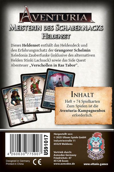 Produktbild: Ottavio - Aventuria: Meisterin des Schabernacks