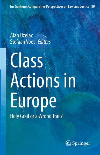 Produktbild: Class Actions in Europe