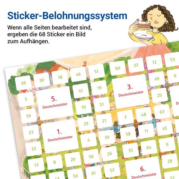 Produktbild: Das &Uuml;bungsheft Deutsch 4