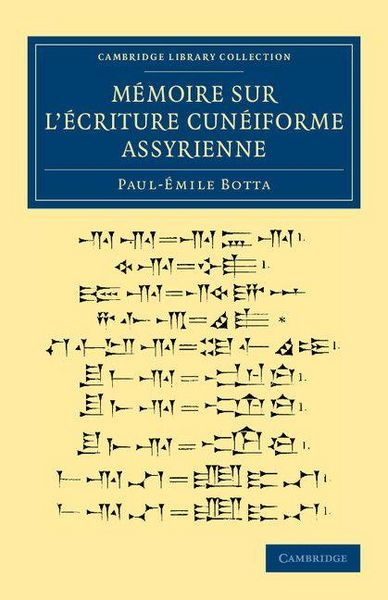 Produktbild: Memoire Sur L'Ecriture Cuneiforme Assyrienne