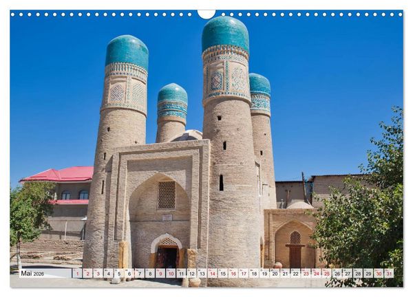 Produktbild: Usbekistan Mythos Seidenstra&szlig;e hautnah (Wandkalender 2026 DIN A3 quer), CALVENDO Monatskalender