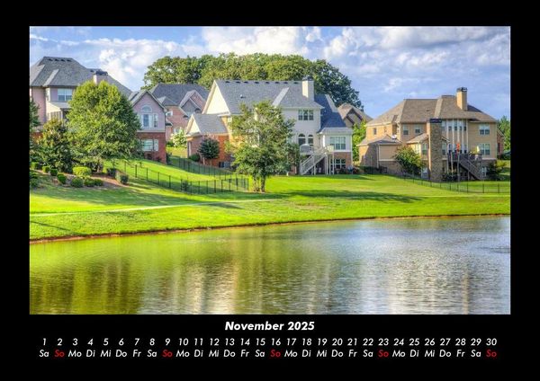 Produktbild: Tage am See 2025 Fotokalender DIN A3