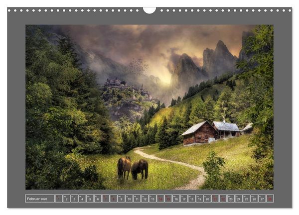 Produktbild: Uraltes Land (Wandkalender 2026 DIN A3 quer), CALVENDO Monatskalender