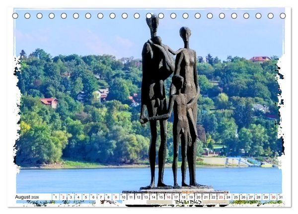 Produktbild: Novi Sad Serbiens unbekannte Sch&ouml;nheit (Tischkalender 2026 DIN A5 quer), CALVENDO Monatskalender
