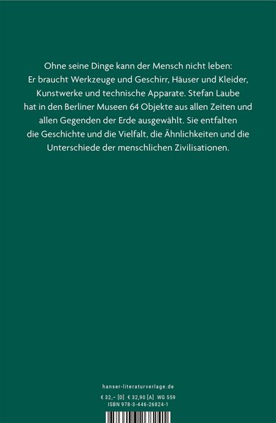 Produktbild: Der Mensch und seine Dinge