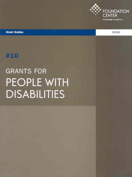 Produktbild: Grants for People With Disabilities 2008