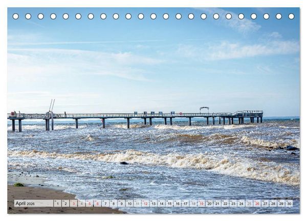 Produktbild: Niendorf Ostsee (Tischkalender 2026 DIN A5 quer), CALVENDO Monatskalender