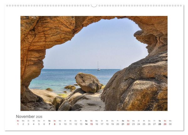 Produktbild: Bretagne - unterwegs mit Julia Hahn (hochwertiger Premium Wandkalender 2026 DIN A2 quer), Kunstdruck in Hochglanz
