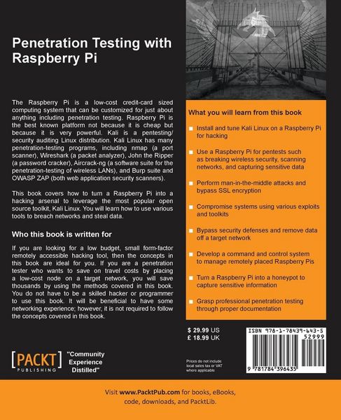 Produktbild: Penetration Testing with Raspberry Pi