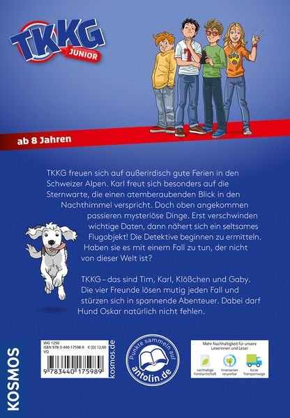 Produktbild: TKKG Junior, 21, UFO-Abenteuer
