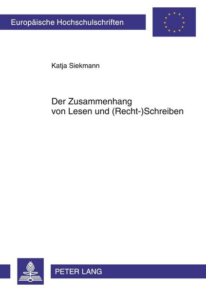 Produktbild: Der Zusammenhang von Lesen und (Recht-)Schreiben