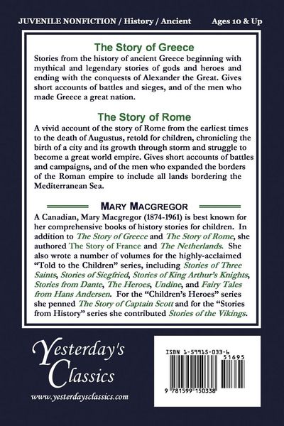 Produktbild: The Story of Greece (Yesterday's Classics)