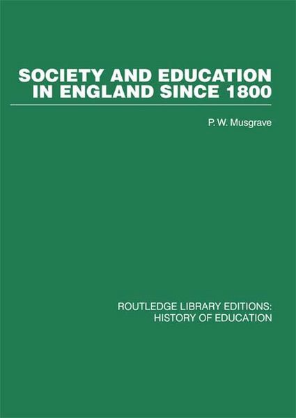Produktbild: Society and Education in England Since 1800