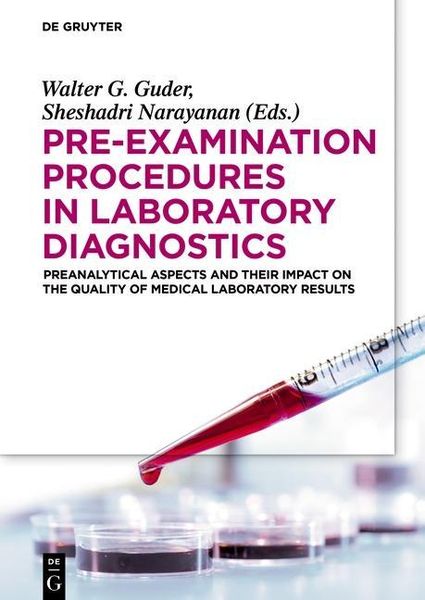 Produktbild: Pre-Examination Procedures in Laboratory Diagnostics