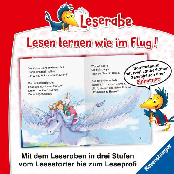 Produktbild: Leserabe Sonderausgaben - Zauberhafte Einhorngeschichten
