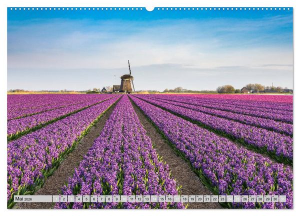 Produktbild: Wundersch&ouml;ne Niederlande (hochwertiger Premium Wandkalender 2026 DIN A2 quer), Kunstdruck in Hochglanz