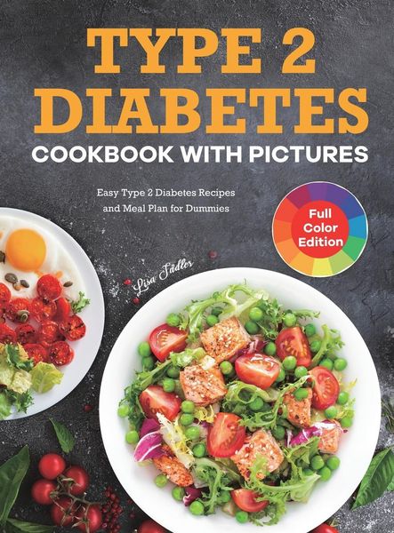 Produktbild: Type 2 Diabetes Cookbook with Pictures