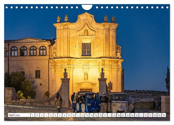 Produktbild: Italiens Welterbe Matera (Wandkalender 2026 DIN A4 quer), CALVENDO Monatskalender