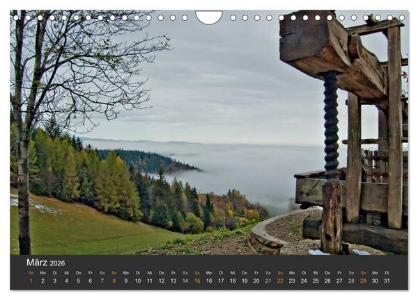 Produktbild: Die S&uuml;dsteirischen Weinstrasse (Wandkalender 2026 DIN A4 quer), CALVENDO Monatskalender