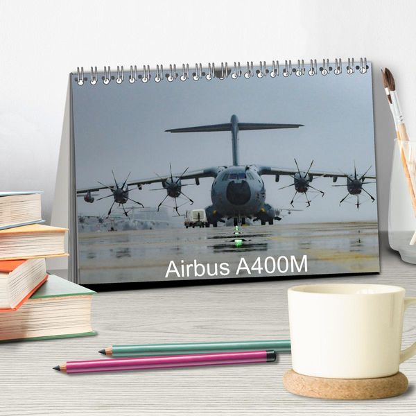 Produktbild: A400M LTG 62 (Tischkalender 2026 DIN A5 quer), CALVENDO Monatskalender