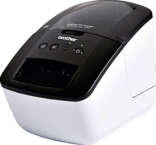 Brother QL-700 Etiketten-Drucker Thermodirekt 300 x 300 dpi Etikettenbreite (max.): 62 mm USB