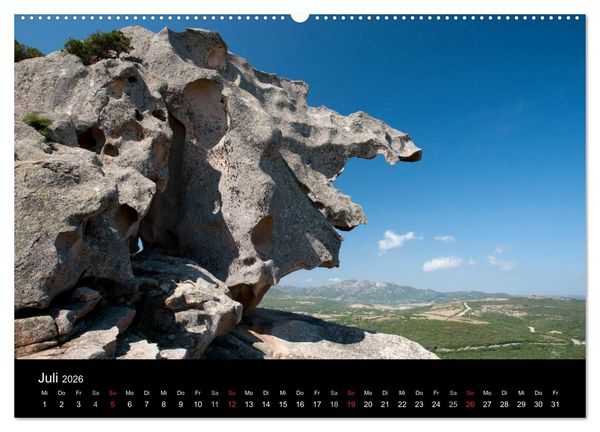 Produktbild: Sardinien Costa Smeralda und der Norden (hochwertiger Premium Wandkalender 2026 DIN A2 quer), Kunstdruck in Hochglanz