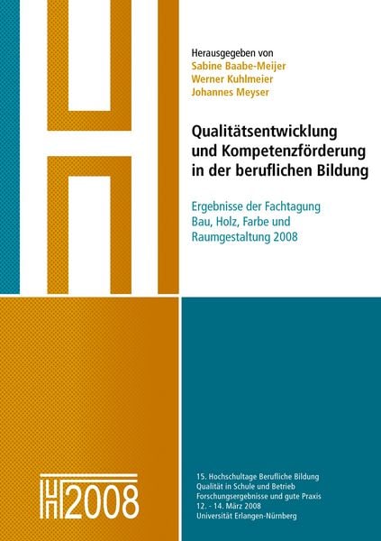 Produktbild: Qualit&auml;tsentwicklung und Kompetenzf&ouml;rderung in der beruflichen Bildung