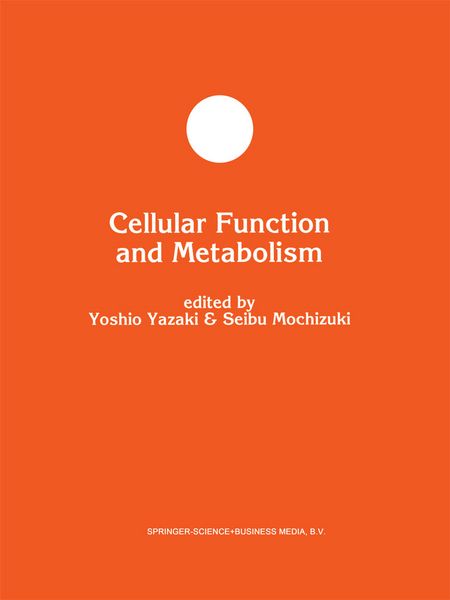 Produktbild: Cellular Function and Metabolism