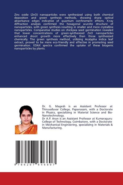 Produktbild: Application of ZnO Nanoparticles in Seed Germination