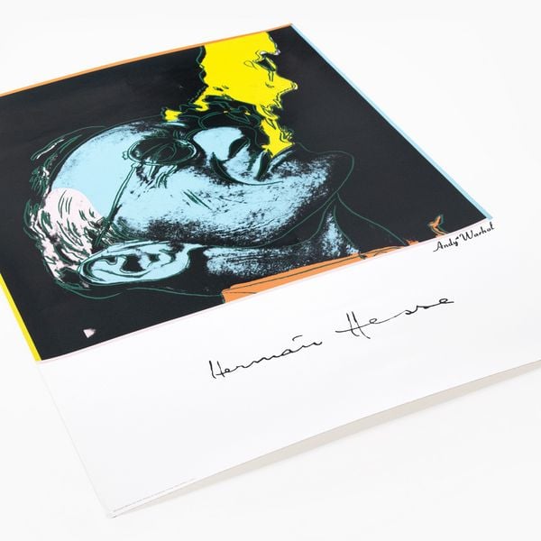 Produktbild: Poster Hermann Hesse &raquo;Andy Warhol&laquo; (A1)
