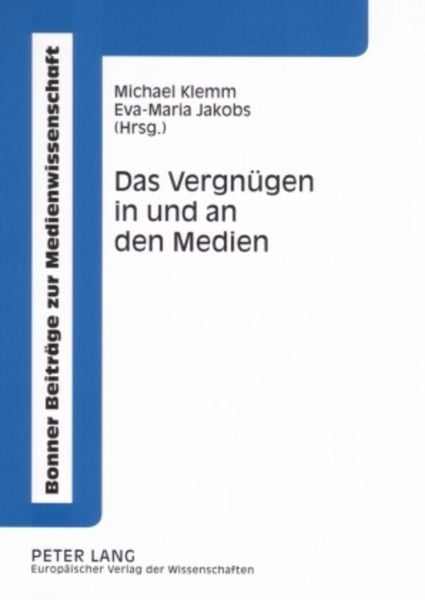 Produktbild: Das Vergnuegen in und an den Medien