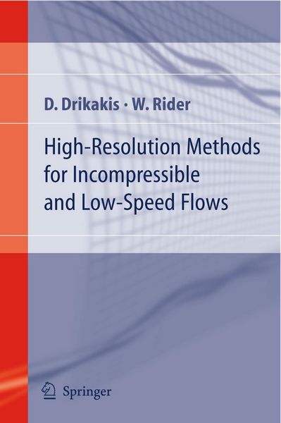 Produktbild: High-Resolution Methods for Incompressible and Low-Speed Flows