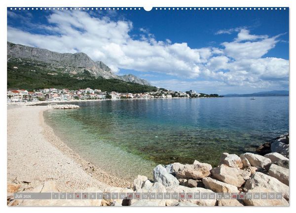 Produktbild: Dalamtinische K&uuml;ste - Momente einer Reise (hochwertiger Premium Wandkalender 2026 DIN A2 quer), Kunstdruck in Hochglanz