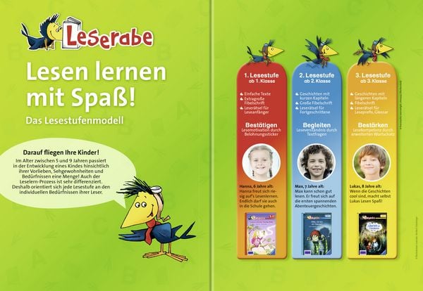 Produktbild: Leserabe: Sticker-Kreuzwortr&auml;tsel zum Lesenlernen (2. Lesestufe), t&uuml;rkis