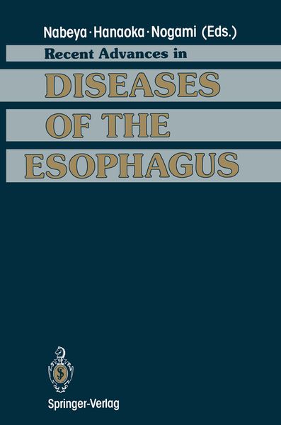 Produktbild: Recent Advances in Diseases of the Esophagus