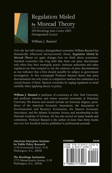 Produktbild: Regulation Misled by Misread Theory: