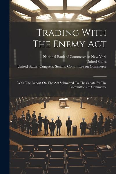 Produktbild: Trading With The Enemy Act: With The Report On The Act Submitted To The Senate By The Committee On Commerce