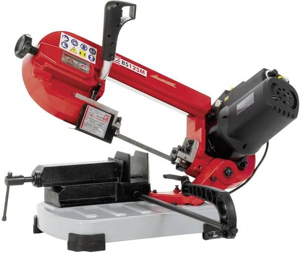 Produktbild: Holzmann Maschinen Mobile Metallbands&auml;ge BS125M_230V 230 V 400 W S&auml;geblatt-L&auml;nge 1435 mm