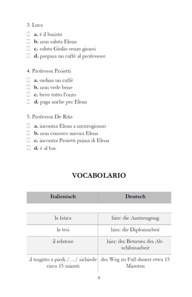 Produktbild: Italiano! Italienisch lernen f&uuml;r Anf&auml;nger | Lernkrimi Italienisch A1-A2 | Un caff&egrave; amaro per il professore | Mit Audios, Vokabeln und &Uuml;bungen