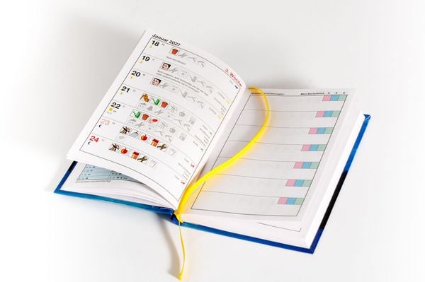 Produktbild: Das Mondjahr 2027 - Der farbige Taschenkalender