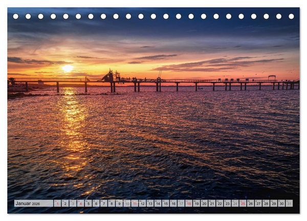 Produktbild: Niendorf Ostsee (Tischkalender 2026 DIN A5 quer), CALVENDO Monatskalender