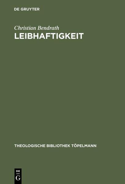 Produktbild: Leibhaftigkeit