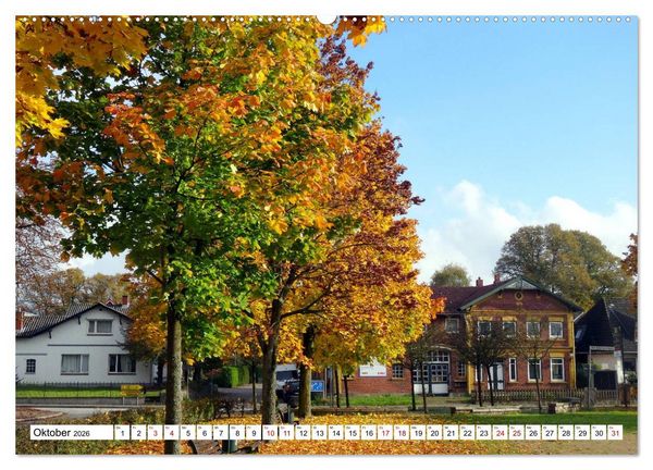 Produktbild: Ammersbek - Gr&uuml;ne Oase vor den Toren Hamburgs (hochwertiger Premium Wandkalender 2026 DIN A2 quer), Kunstdruck in Hochglanz