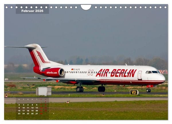 Produktbild: In Memoriam Air Berlin (Wandkalender 2026 DIN A4 quer), CALVENDO Monatskalender