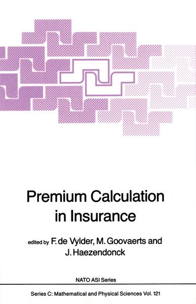 Produktbild: Premium Calculation in Insurance