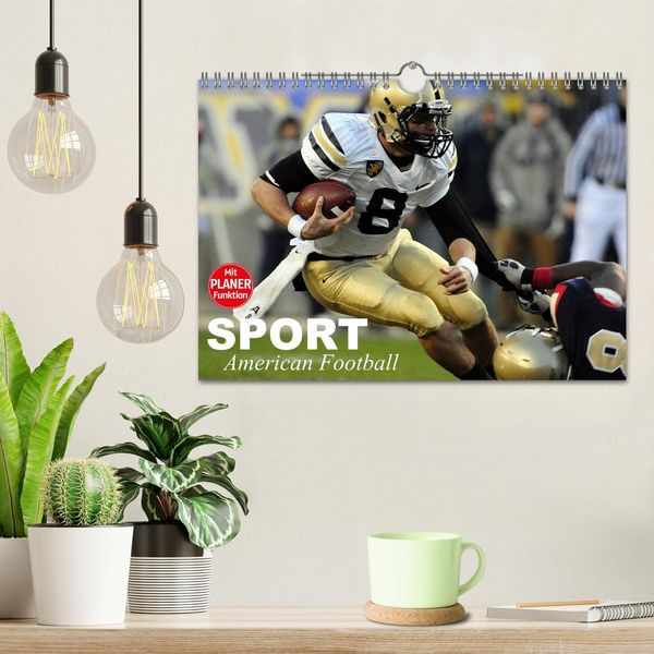 Produktbild: Sport. American Football (Wandkalender 2026 DIN A4 quer), CALVENDO Monatskalender