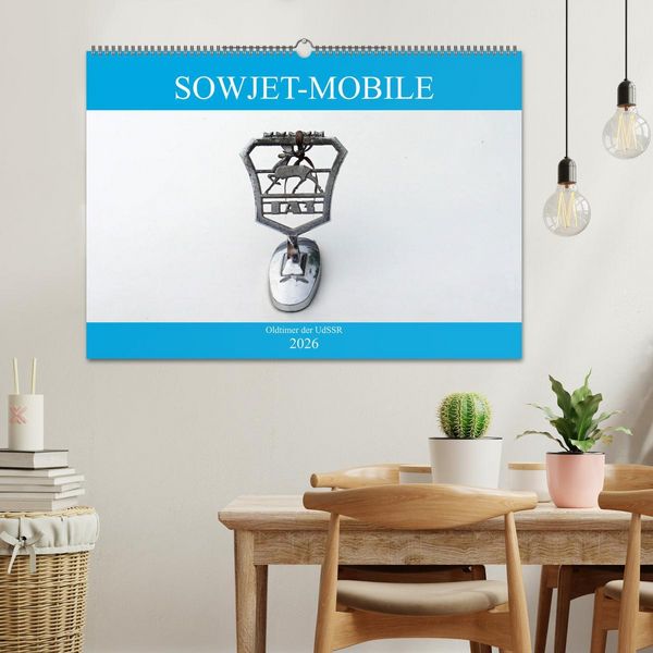 Produktbild: Sowjet-Mobile - Oldtimer der UdSSR (Wandkalender 2026 DIN A2 quer), CALVENDO Monatskalender