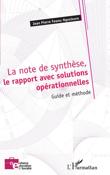 Produktbild: La note de synth&egrave;se, le rapport avec solutions op&eacute;rationnelles