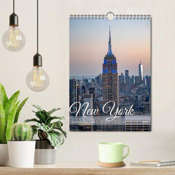 Produktbild: New York, Facetten einer Stadt (Wandkalender 2026 DIN A4 hoch), CALVENDO Monatskalender