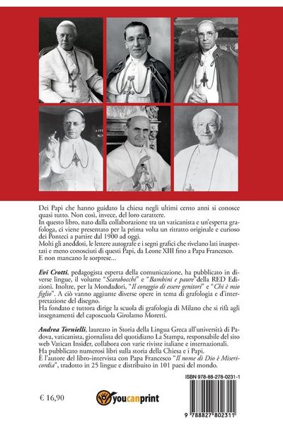 Produktbild: I segreti dei papi dalla loro scrittura